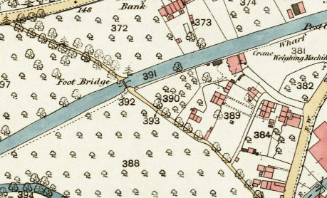 Dudbridge playing field OS map c1880 (National Library of Scotland)