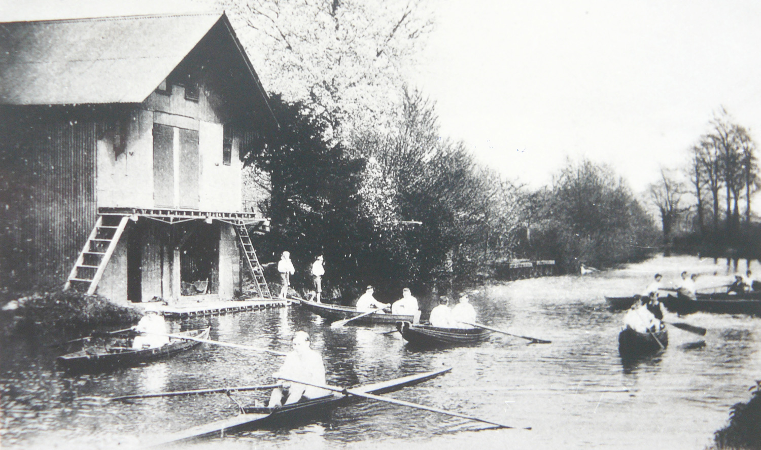 Wycliffe College Boathouse, 1920s