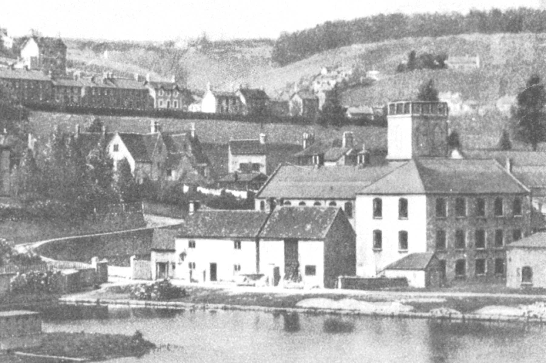 Port Mill and the Retail Wharf (Stanley Gardiner Collection)