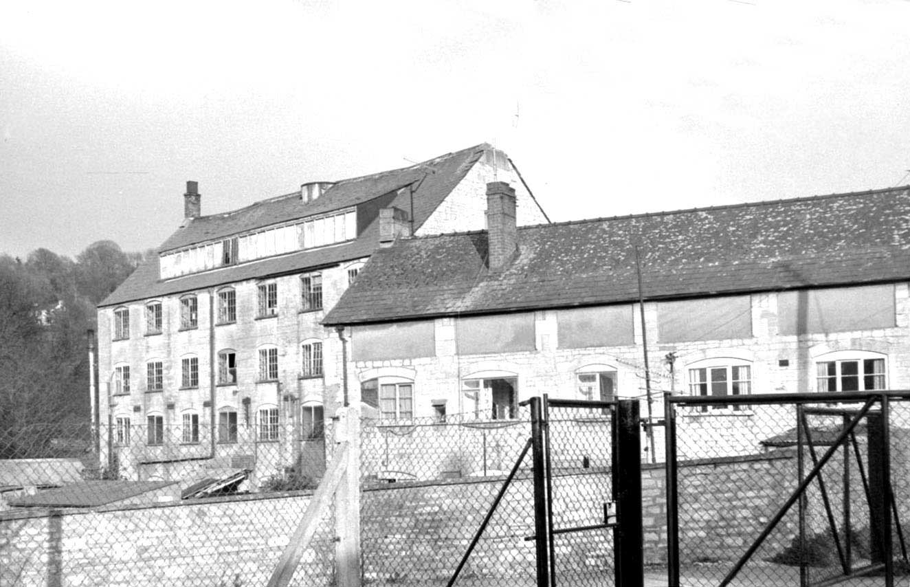 Derelict buildings of Hope Mill c1972  (Lionel Waldron via GlosDocs)
