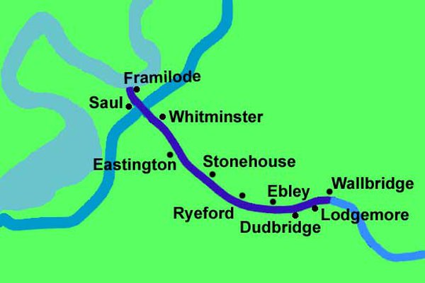 Photo of Stroudwater Canal Map