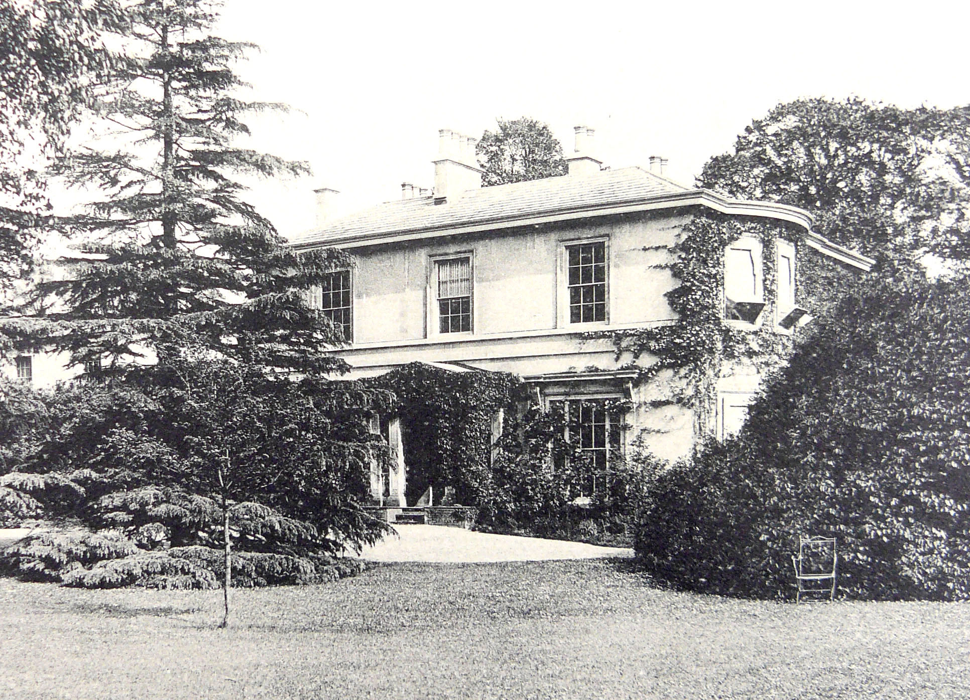 Parklands House c1896. (Gloucestershire Archives D2299/3/P58)