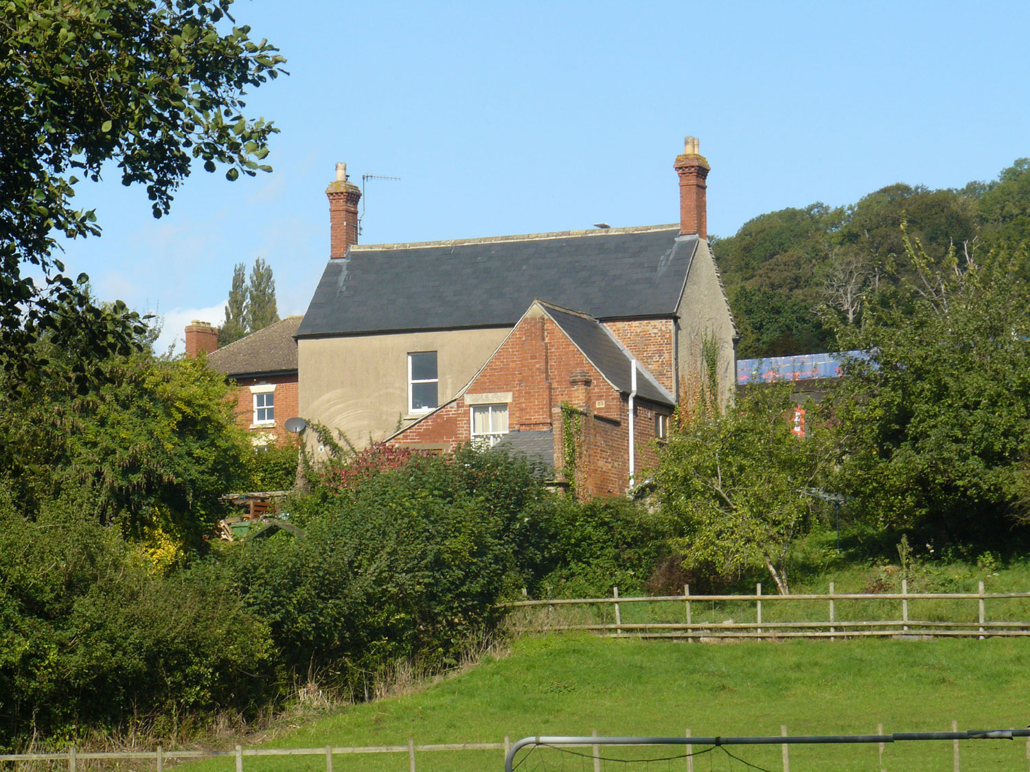 Former Haywardsfield Inn viewed from the towpath