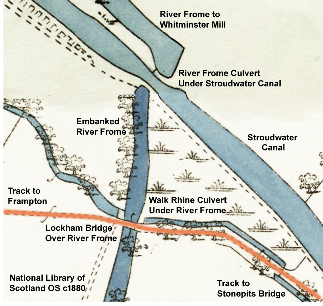 Lockham Bridge and local drainage