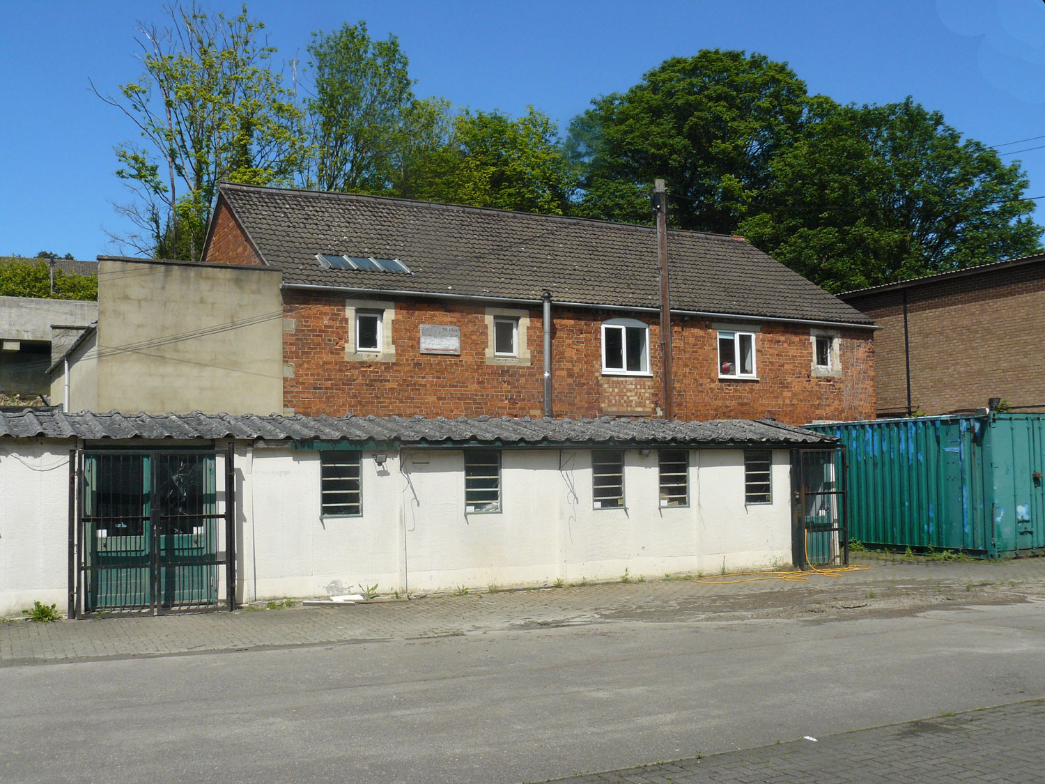 Wallbridge Warehouse with a modern extension in front.