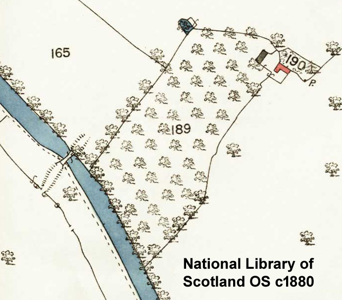 Pockett's Orchard map c1880